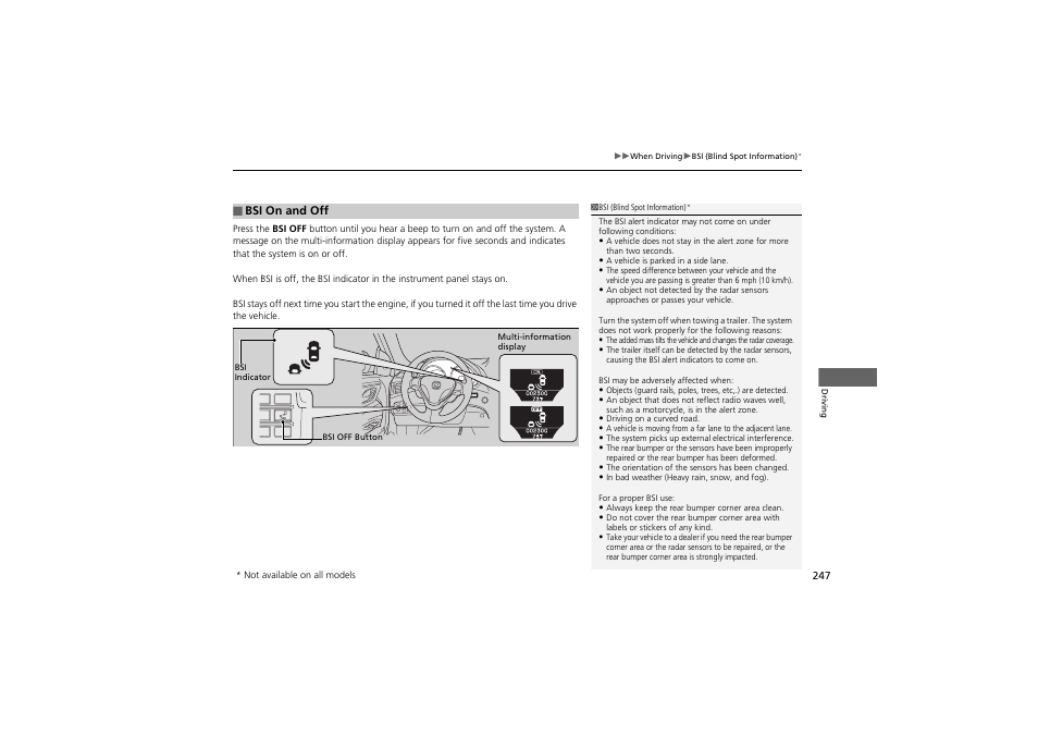 Acura 2012 ZDX User Manual | Page 249 / 370