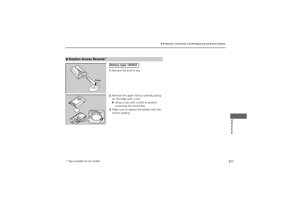 Acura 2012 ZDX User Manual | Page 313 / 370