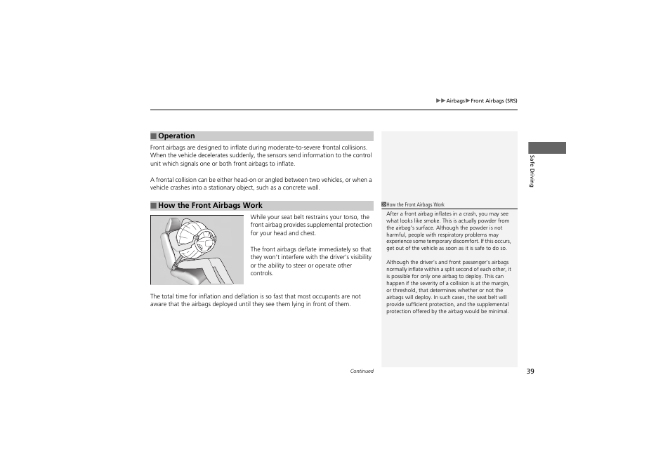 Acura 2012 ZDX User Manual | Page 41 / 370