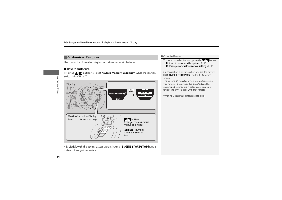 Acura 2012 ZDX User Manual | Page 96 / 370