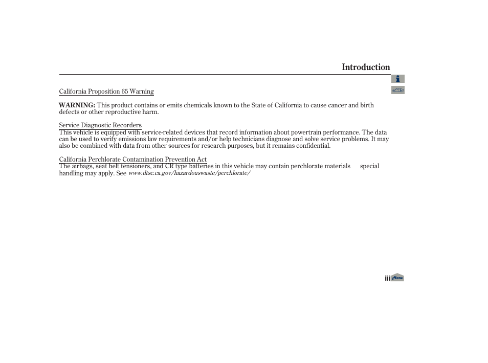 Introduction | Acura 2013 TL User Manual | Page 3 / 650