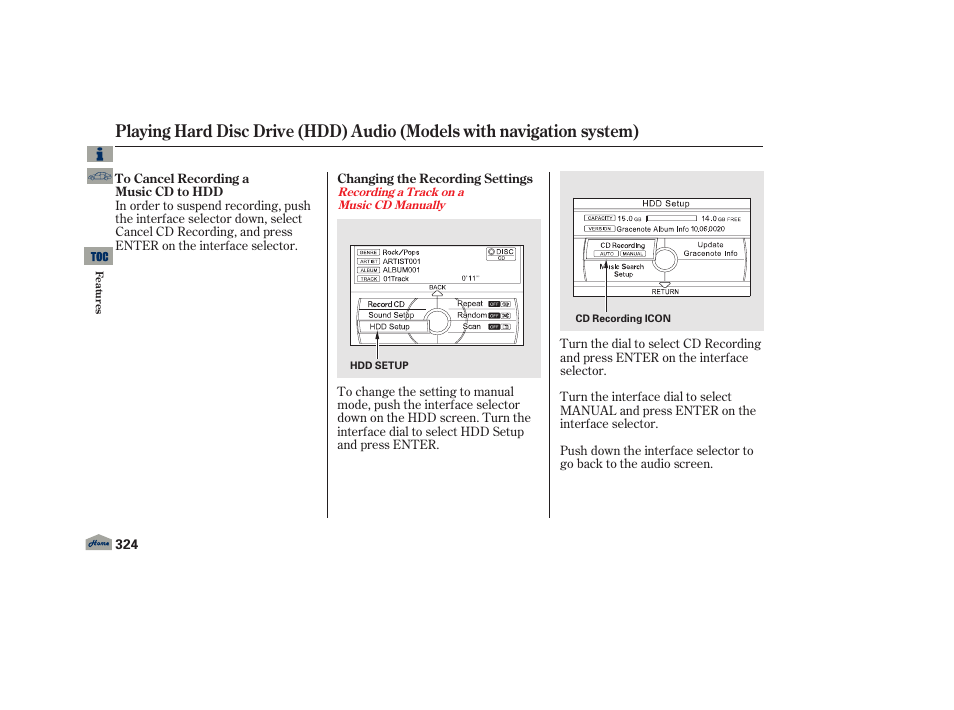 Acura 2013 TL User Manual | Page 328 / 650
