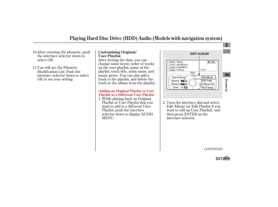 Acura 2013 TL User Manual | Page 341 / 650