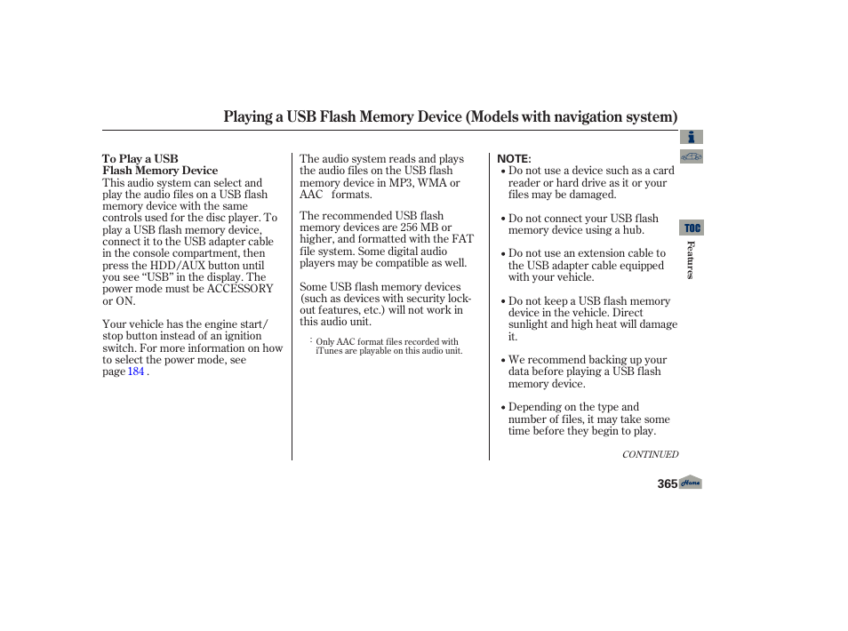 Acura 2013 TL User Manual | Page 369 / 650