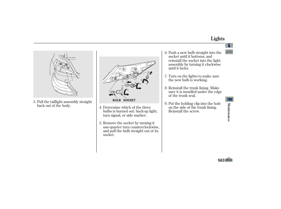 Lights | Acura 2013 TL User Manual | Page 567 / 650