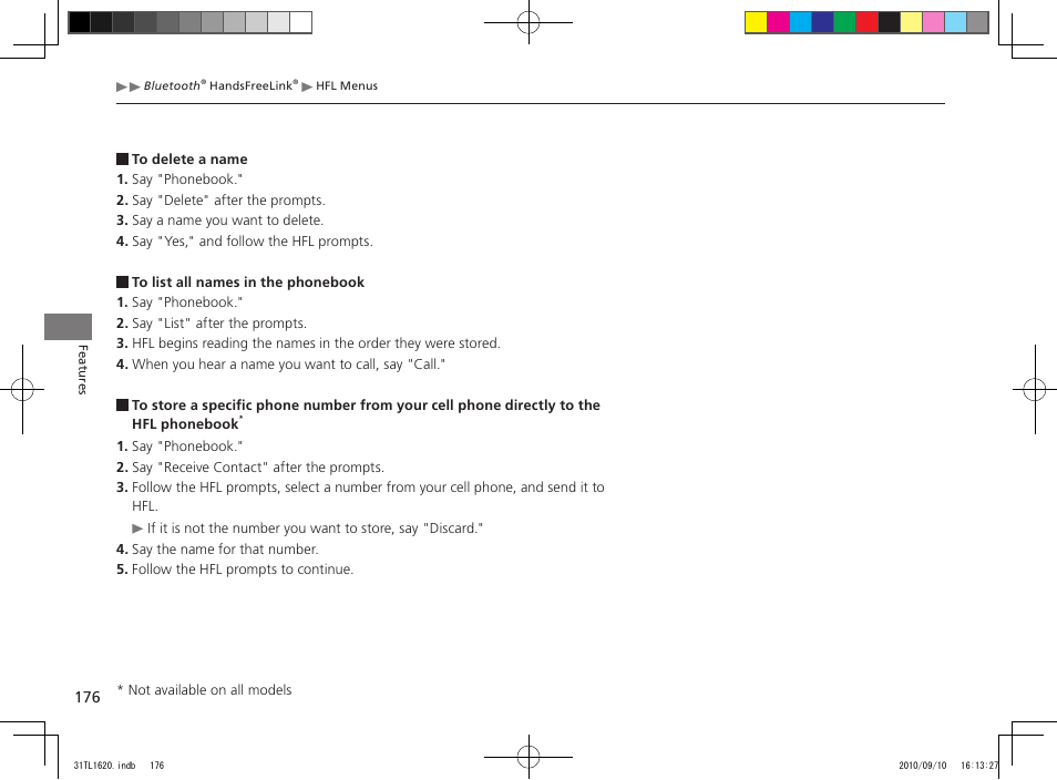 Acura 2011 TSX User Manual | Page 178 / 325