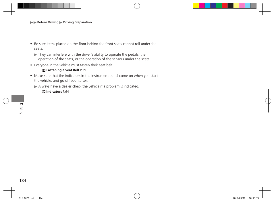 Acura 2011 TSX User Manual | Page 186 / 325