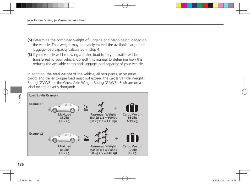Acura 2011 TSX User Manual | Page 188 / 325