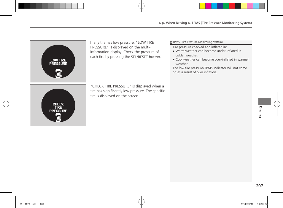 Acura 2011 TSX User Manual | Page 209 / 325