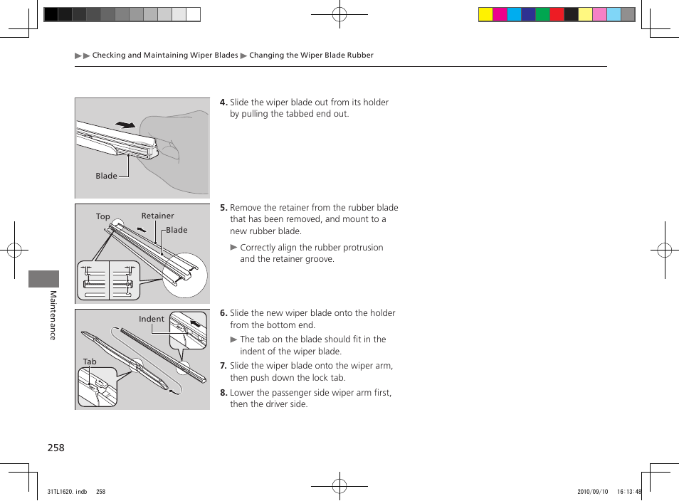 Acura 2011 TSX User Manual | Page 260 / 325