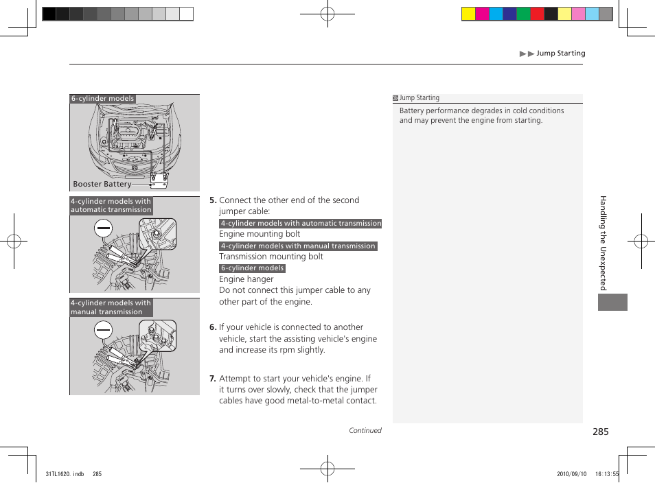 Acura 2011 TSX User Manual | Page 287 / 325