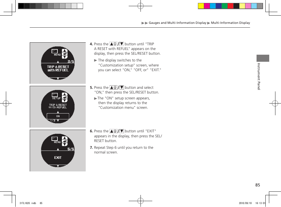 Acura 2011 TSX User Manual | Page 87 / 325