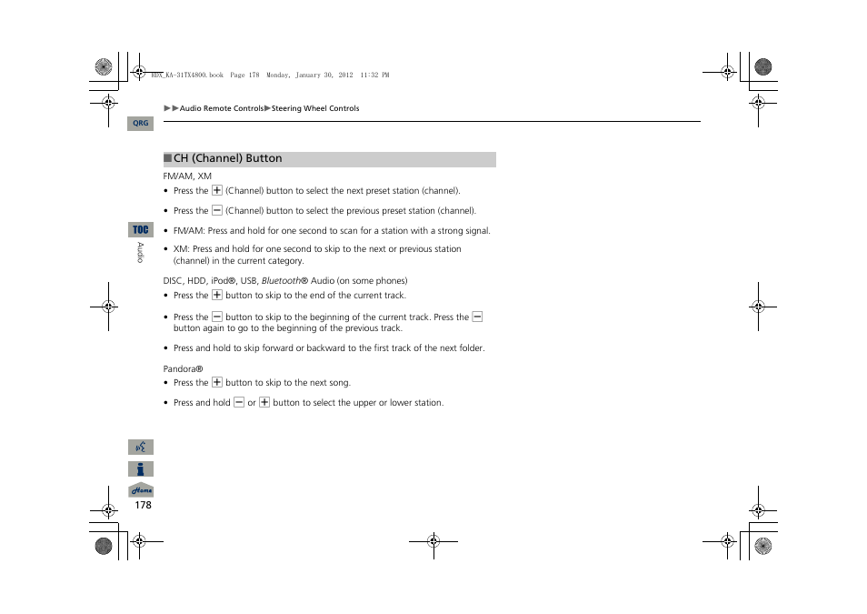 P178) | Acura 2013 RDX Navigation User Manual | Page 179 / 260