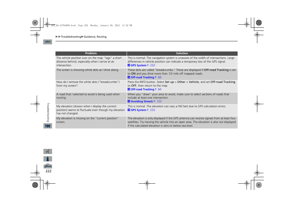 Acura 2013 RDX Navigation User Manual | Page 223 / 260