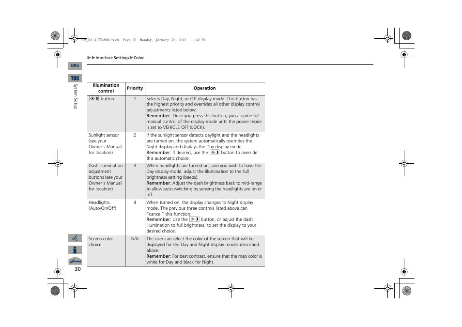 Acura 2013 RDX Navigation User Manual | Page 31 / 260