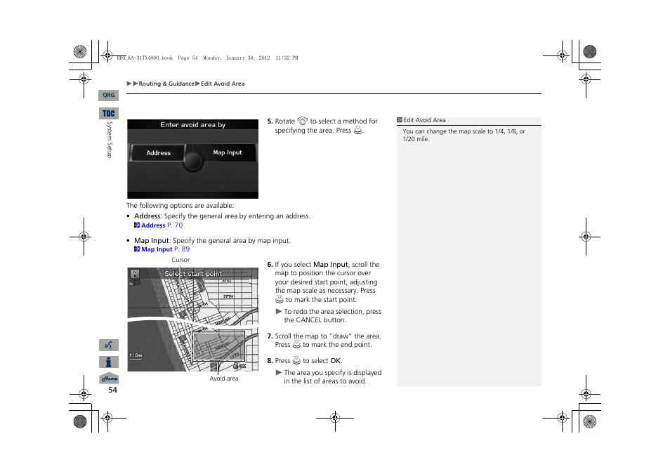 Acura 2013 RDX Navigation User Manual | Page 55 / 260