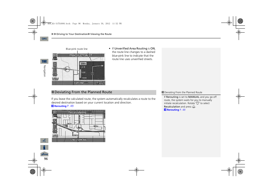 Acura 2013 RDX Navigation User Manual | Page 97 / 260