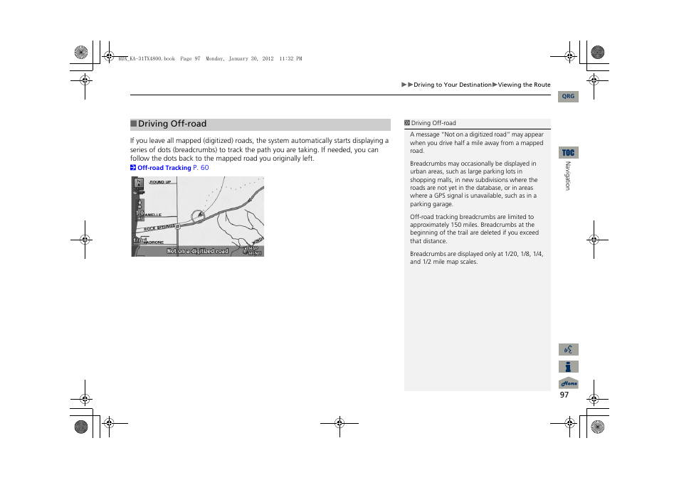 P97) | Acura 2013 RDX Navigation User Manual | Page 98 / 260