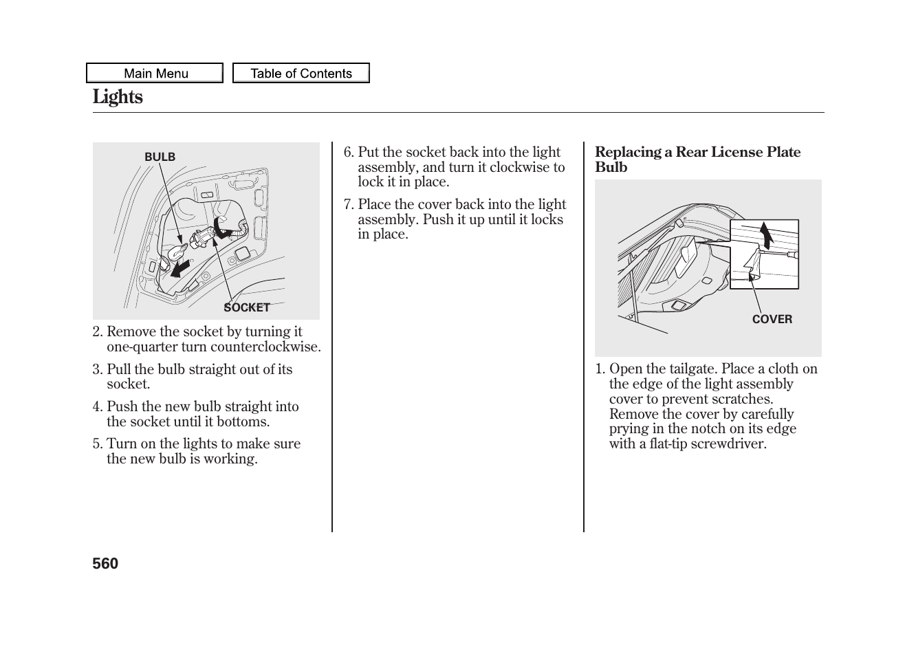 Lights, 2010 zdx | Acura 2010 ZDX User Manual | Page 564 / 643