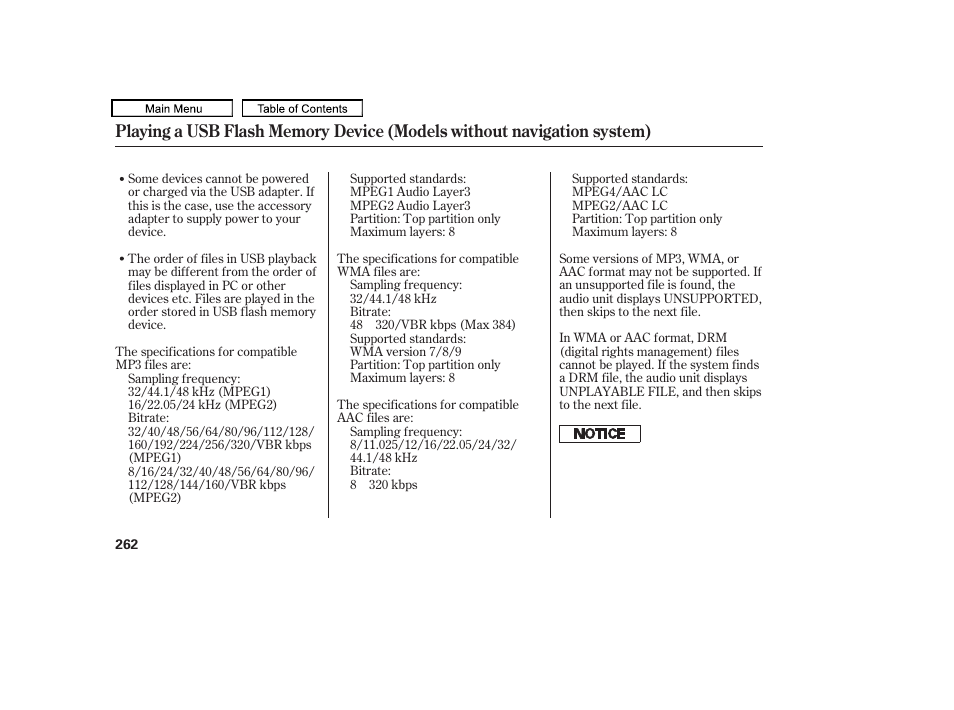 Acura 2010 TL User Manual | Page 265 / 612