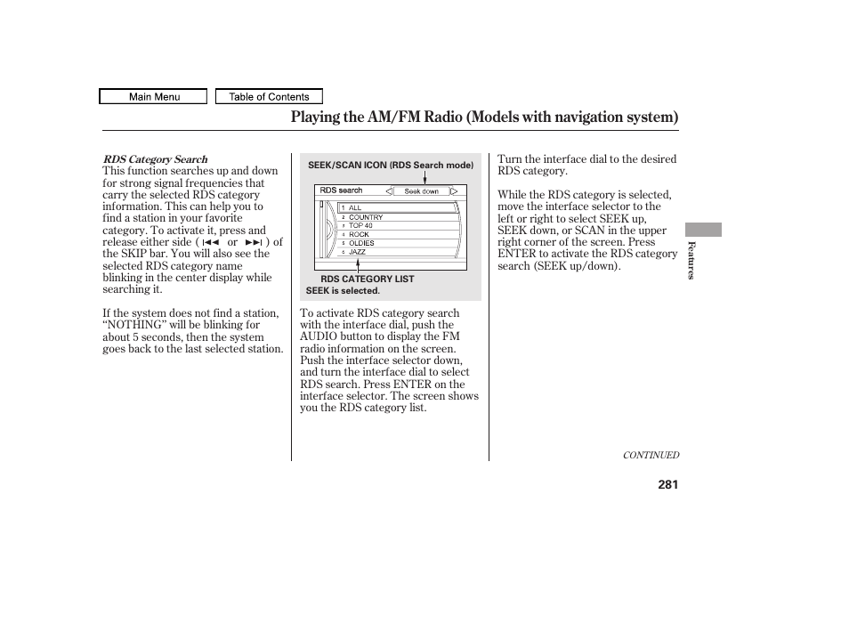 2010 tl | Acura 2010 TL User Manual | Page 284 / 612