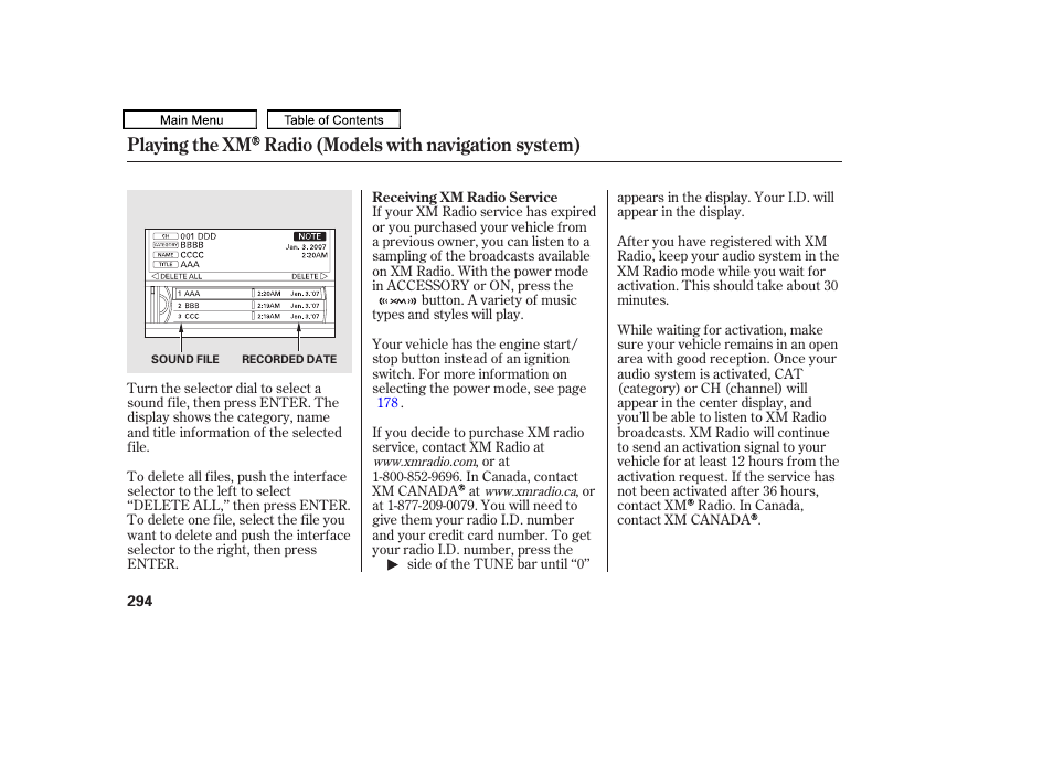 Acura 2010 TL User Manual | Page 297 / 612