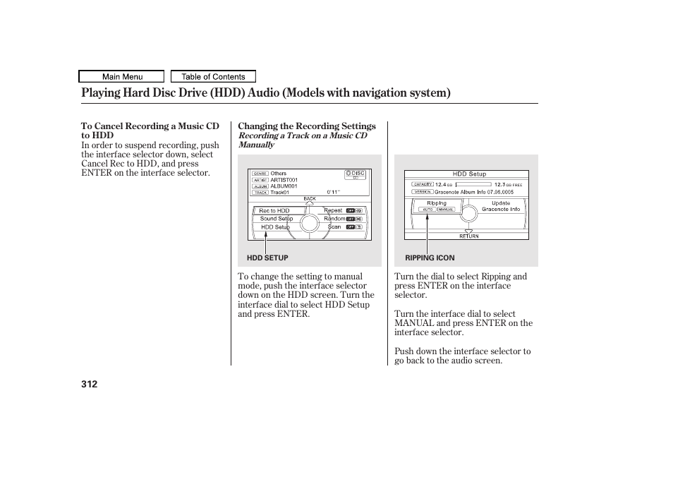 Acura 2010 TL User Manual | Page 315 / 612