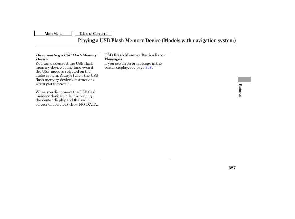 Acura 2010 TL User Manual | Page 360 / 612
