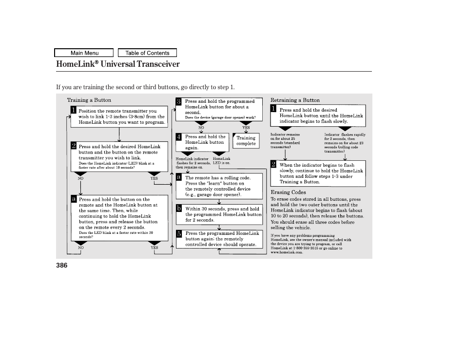 Homelink universal transceiver | Acura 2010 TL User Manual | Page 389 / 612