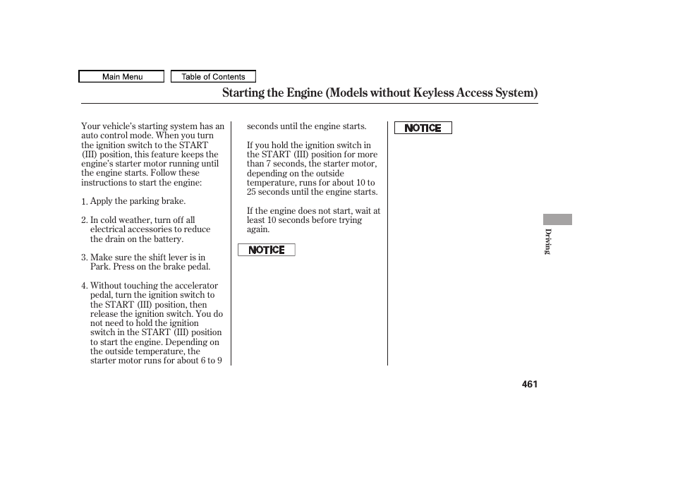 Acura 2010 TL User Manual | Page 464 / 612