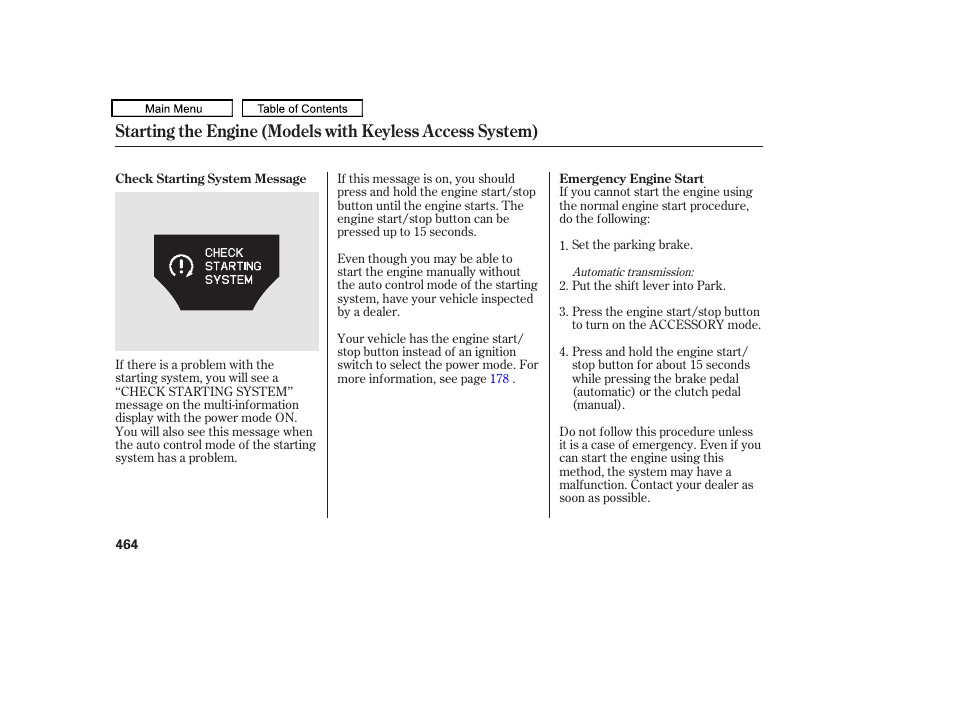 Acura 2010 TL User Manual | Page 467 / 612
