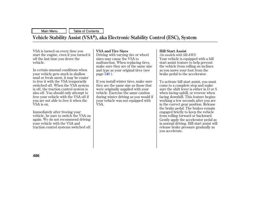 Acura 2010 TL User Manual | Page 489 / 612