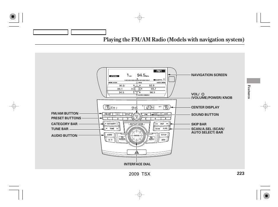 Acura 2009 TSX User Manual | Page 226 / 524