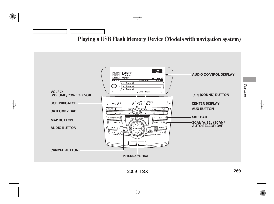 Acura 2009 TSX User Manual | Page 272 / 524
