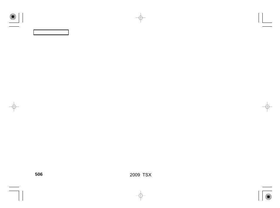 Acura 2009 TSX User Manual | Page 509 / 524