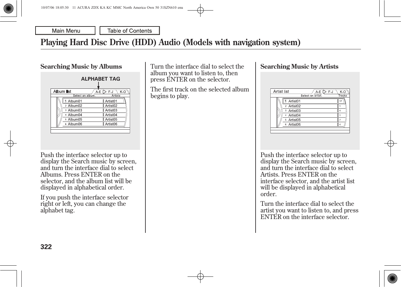 2011 zdx | Acura 2011 ZDX User Manual | Page 326 / 643