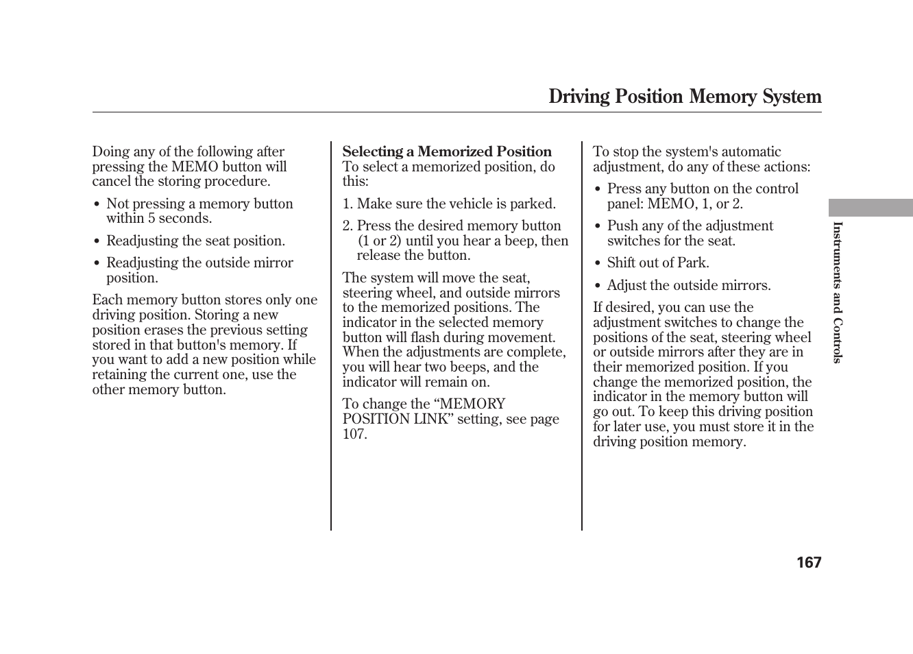 Acura 2010 MDX User Manual | Page 174 / 616