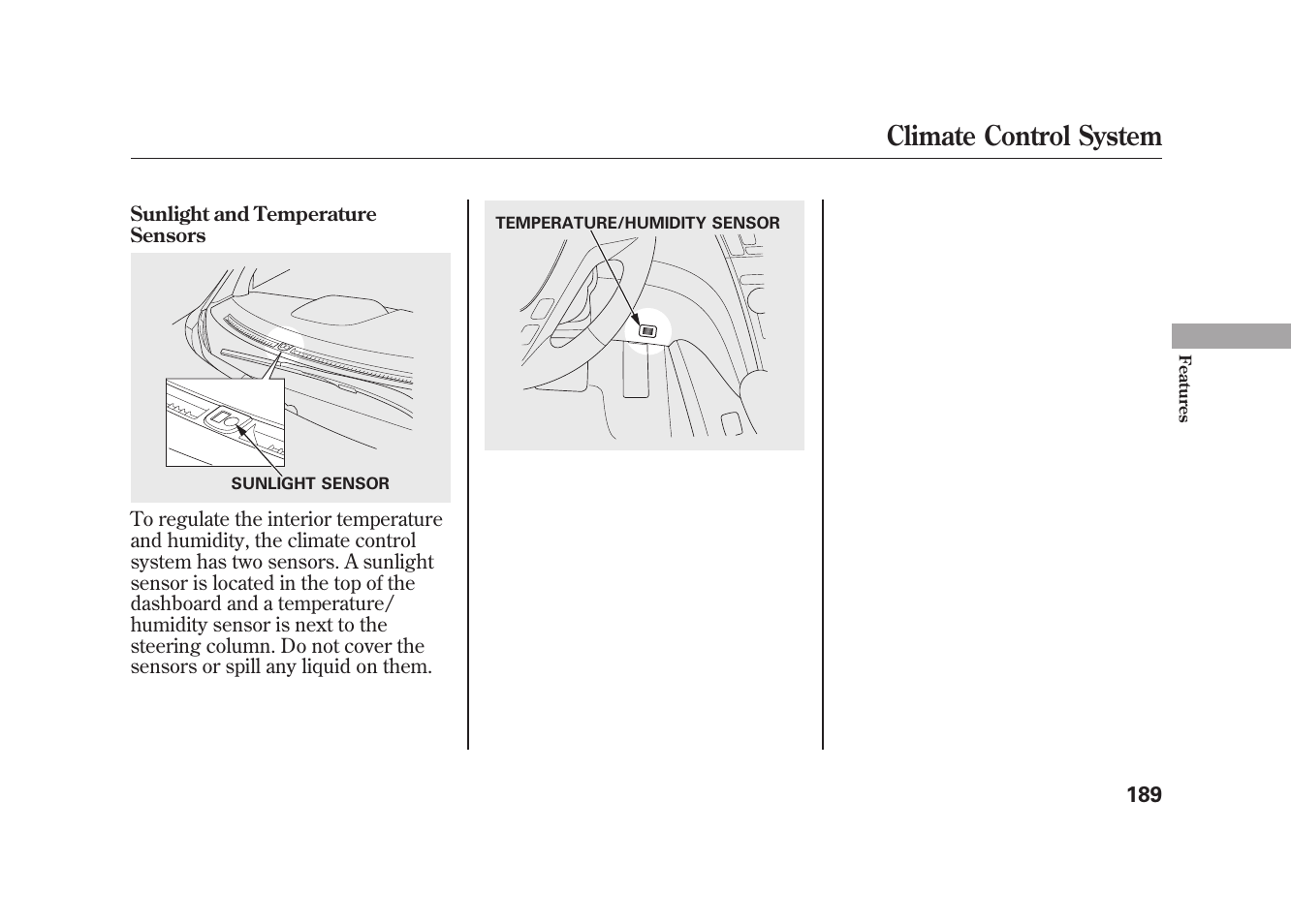 Climate control system | Acura 2010 MDX User Manual | Page 196 / 616