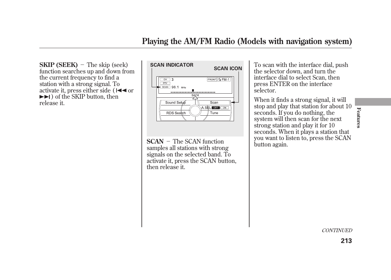 Acura 2010 MDX User Manual | Page 220 / 616