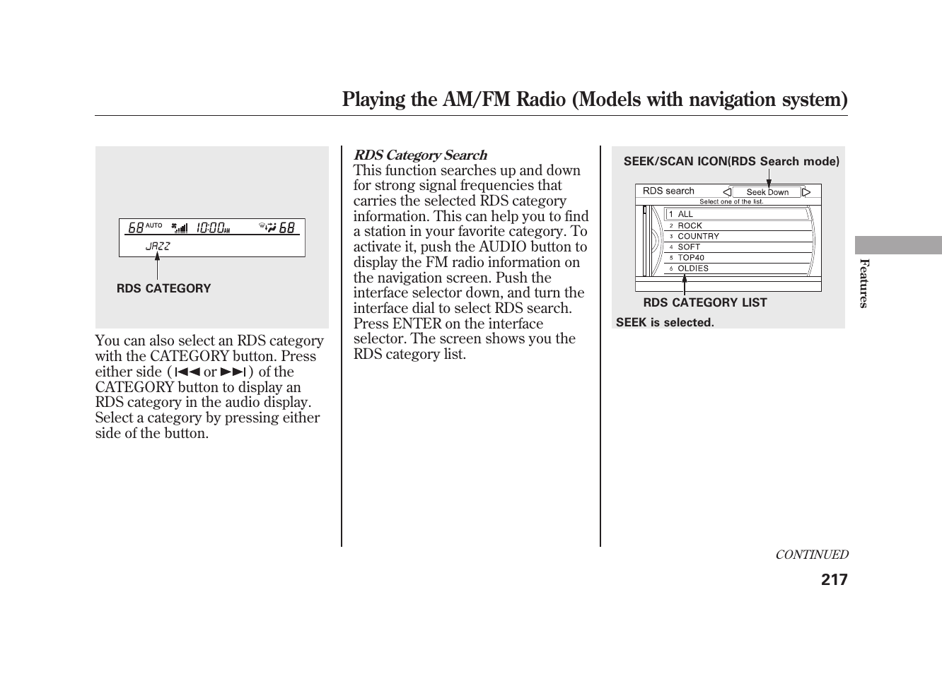 Acura 2010 MDX User Manual | Page 224 / 616