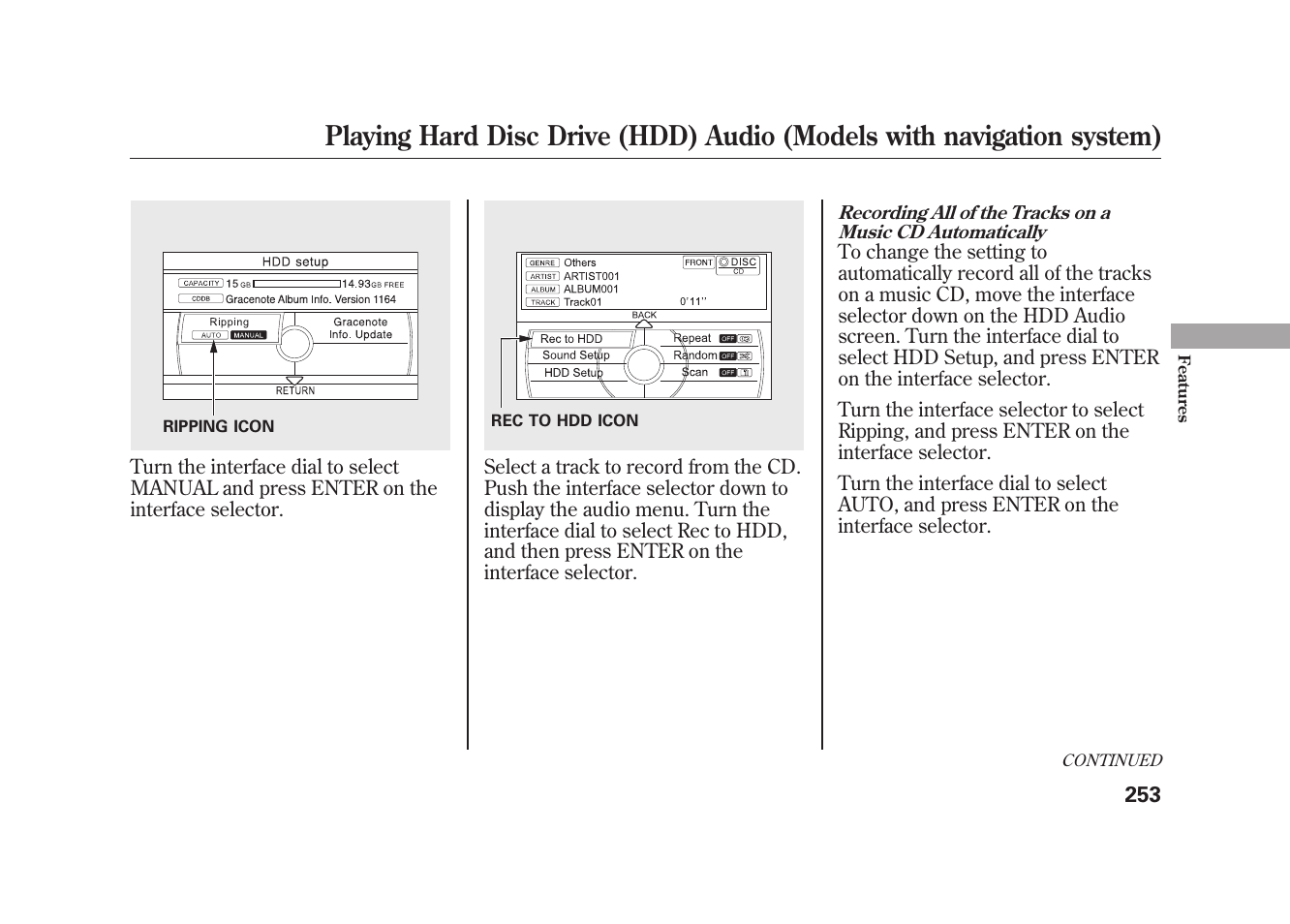 Acura 2010 MDX User Manual | Page 260 / 616