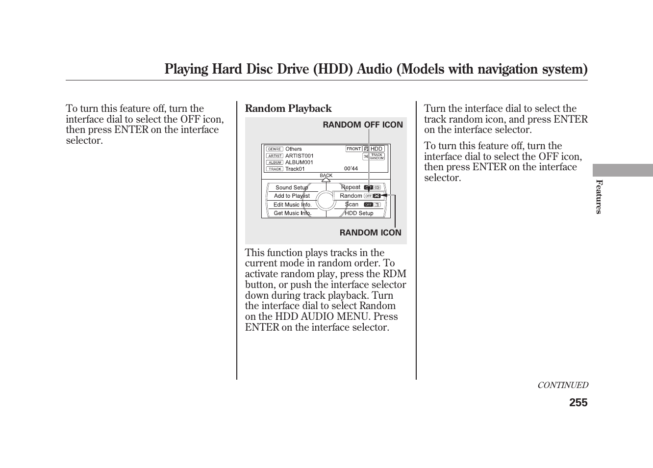 Acura 2010 MDX User Manual | Page 262 / 616