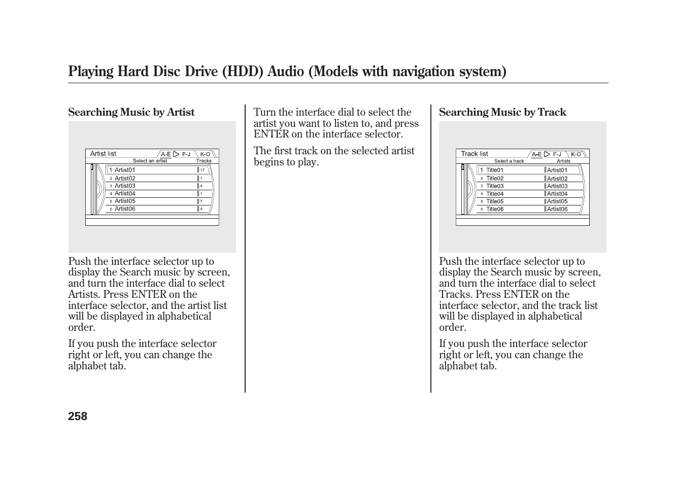 Acura 2010 MDX User Manual | Page 265 / 616