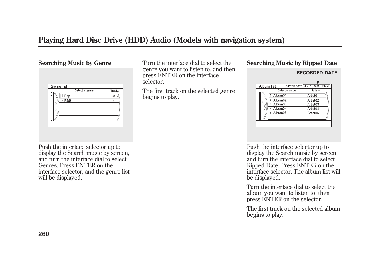 Acura 2010 MDX User Manual | Page 267 / 616
