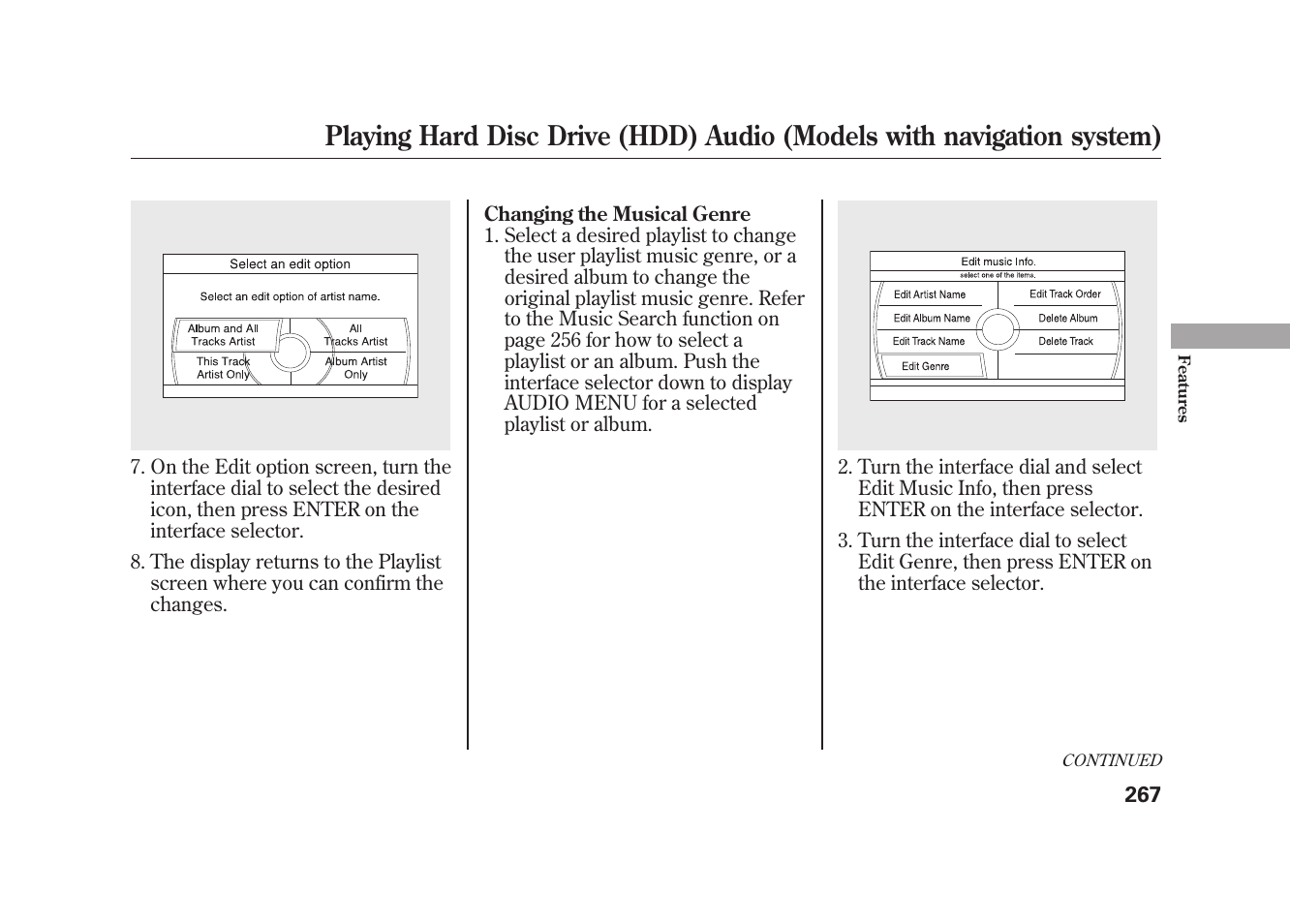 Acura 2010 MDX User Manual | Page 274 / 616