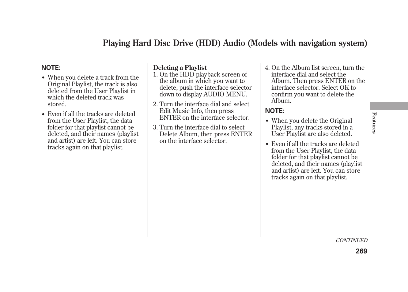 Acura 2010 MDX User Manual | Page 276 / 616