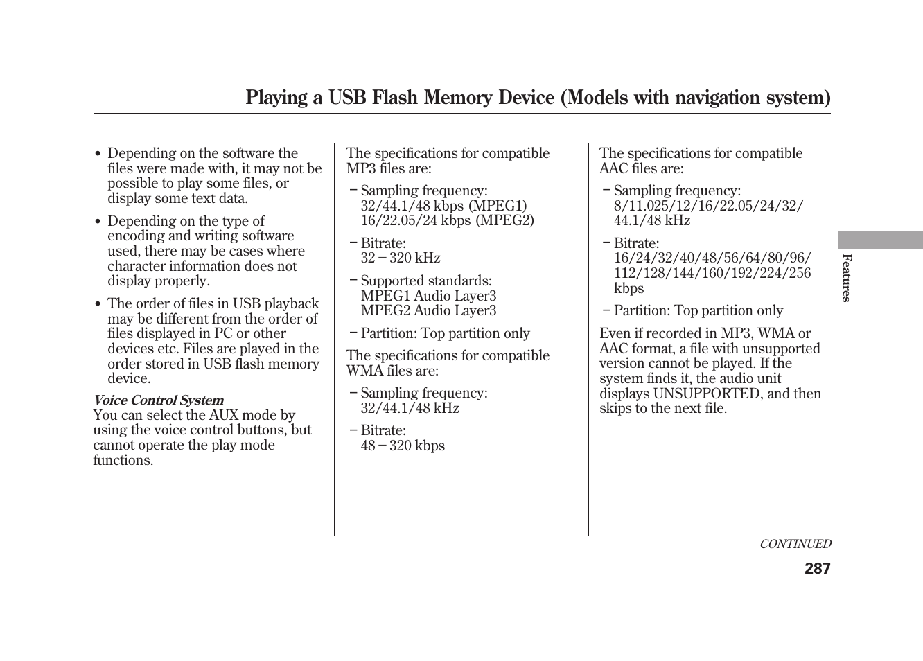 Acura 2010 MDX User Manual | Page 294 / 616