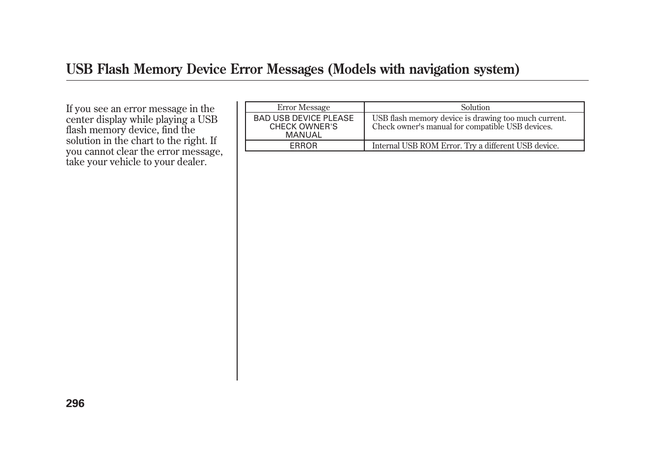 Acura 2010 MDX User Manual | Page 303 / 616