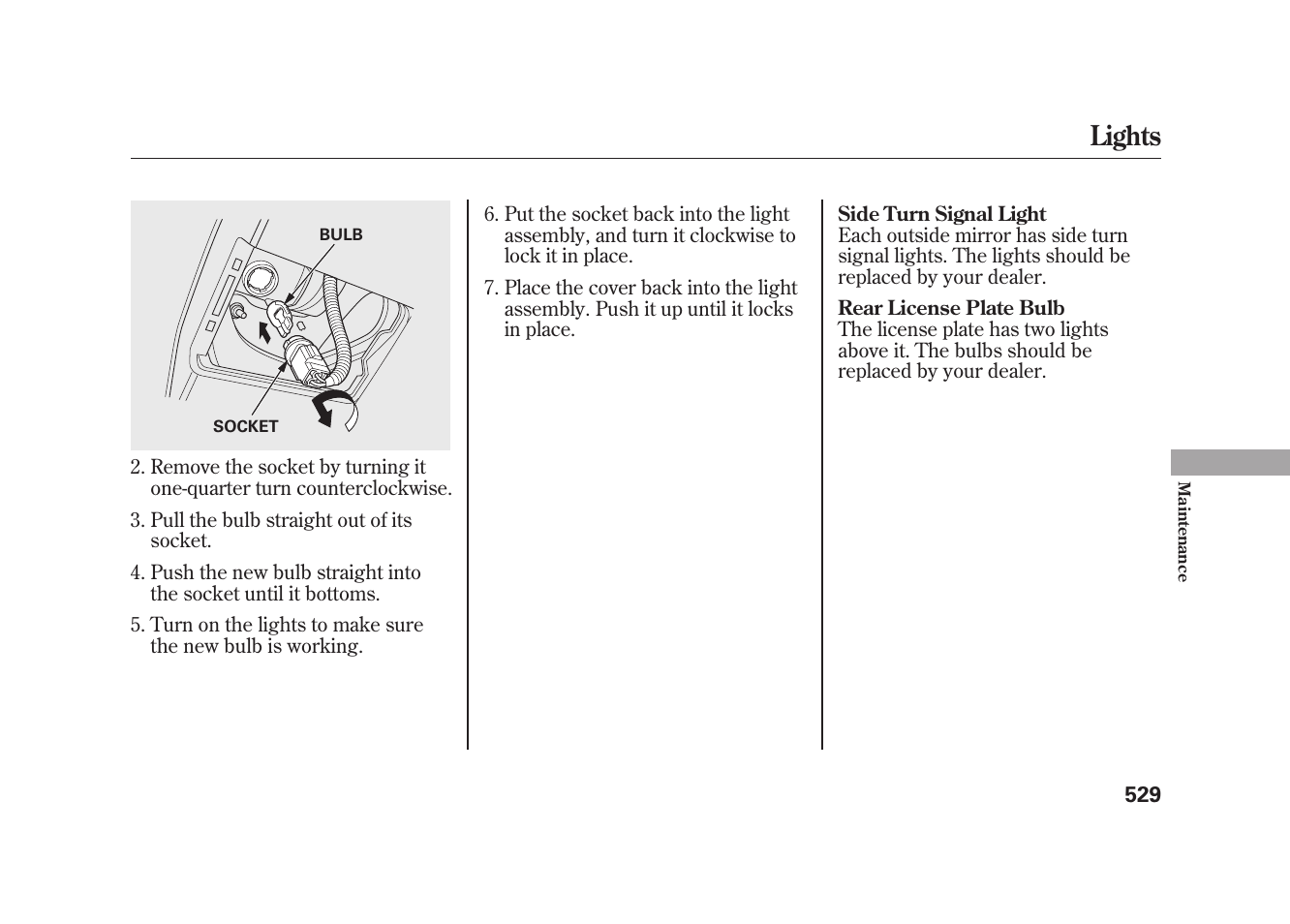 Lights | Acura 2010 MDX User Manual | Page 536 / 616