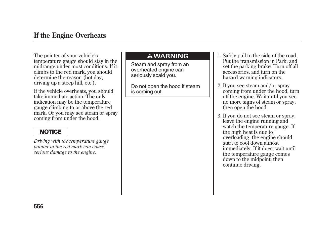 If the engine overheats | Acura 2010 MDX User Manual | Page 563 / 616